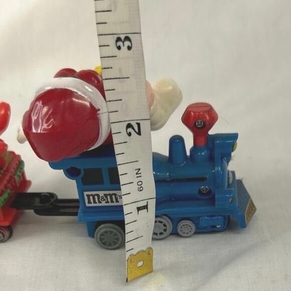 M&M mini Christmas train set of 4 - Picture 9 of 12